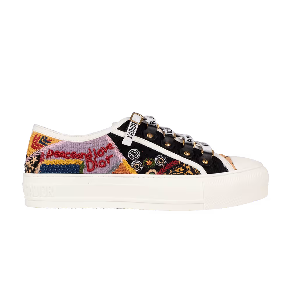 Dior Women's Walk'N'Dior Embroidered Low Patches