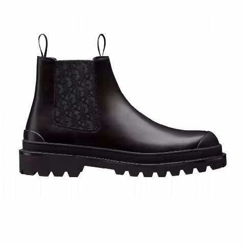 Dior Explorer Chelsea Boot 'Dior Oblique - Black'