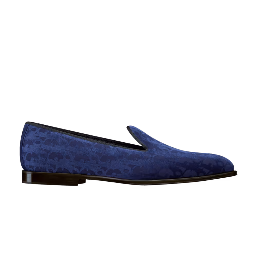 Dior Timeless Loafer Dior Oblique - Navy Blue