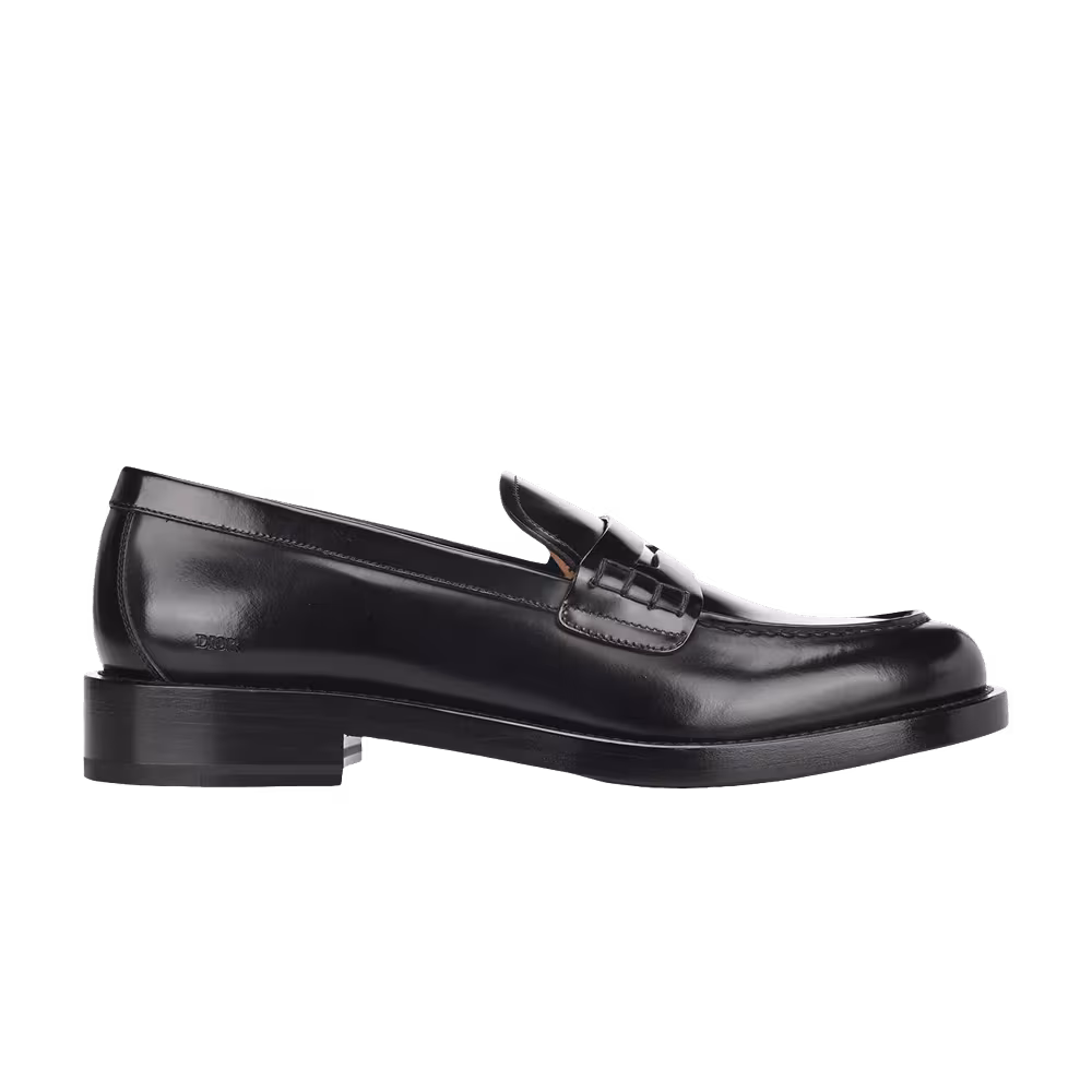 Dior Polished Loafer Black