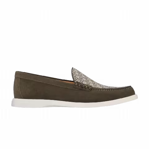 Dior Granville Loafer 'Dior Oblique - Khaki Suede'