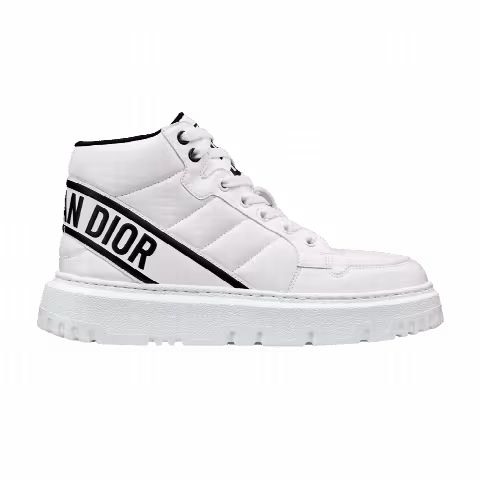 Dior Wmns D-Player 'Quilted Nylon - White Black'