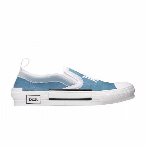 Shawn Stussy x Dior B23 Slip-On 'Blue Canvas'