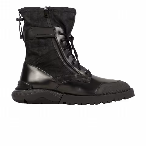 Dior Oblique Combat Boot 'Black'
