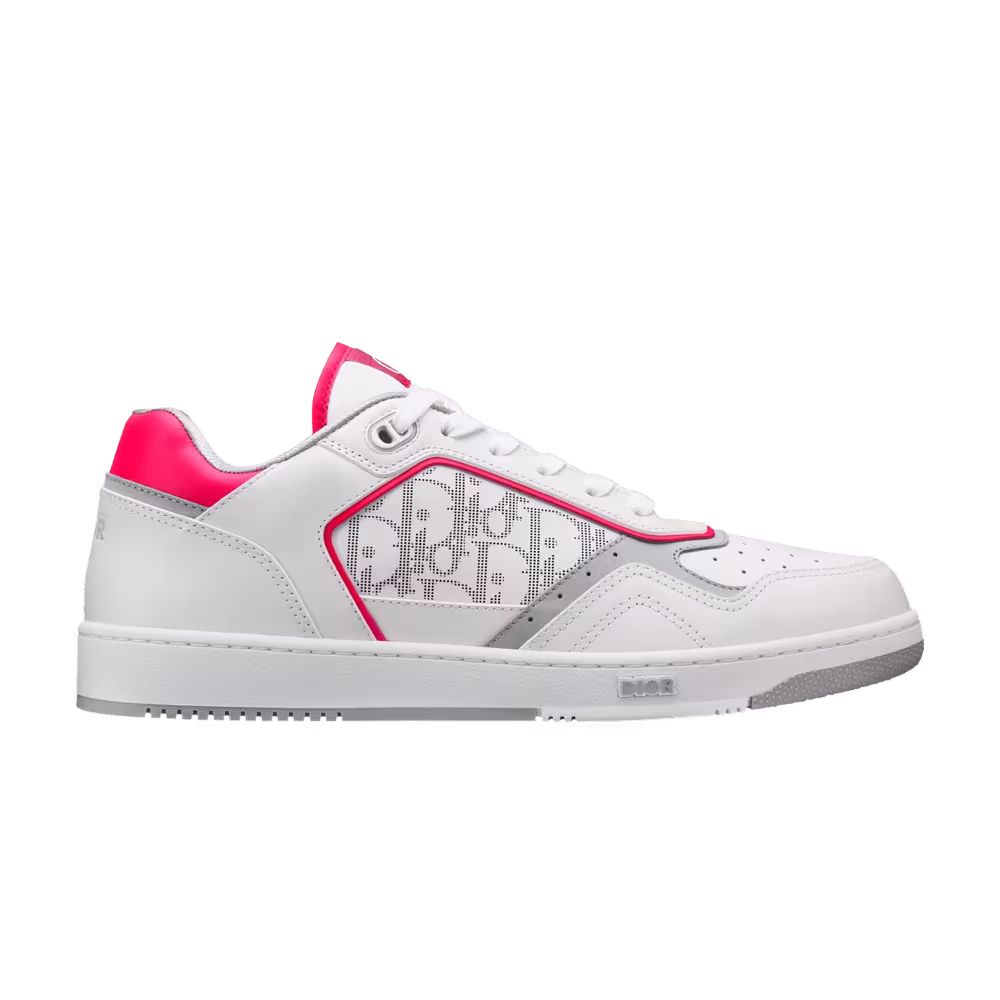 Dior B27 Low Dior Oblique Galaxy - White Neon Pink