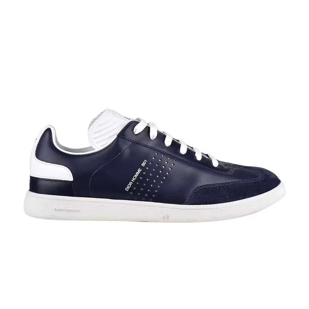 Dior B01 Suede Leather Blue