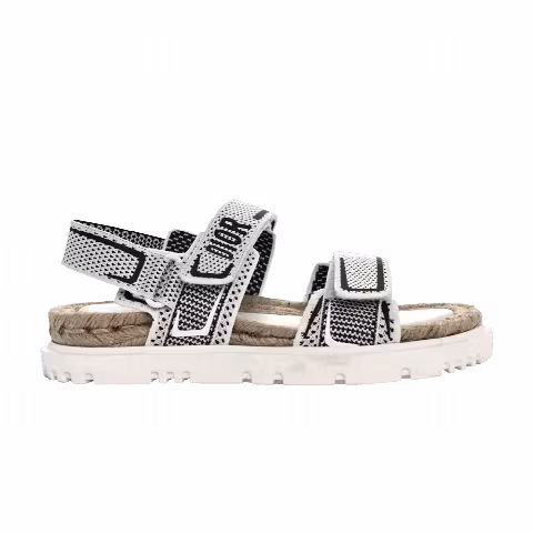Dior Wmns Dioract Sandal 'White Black'