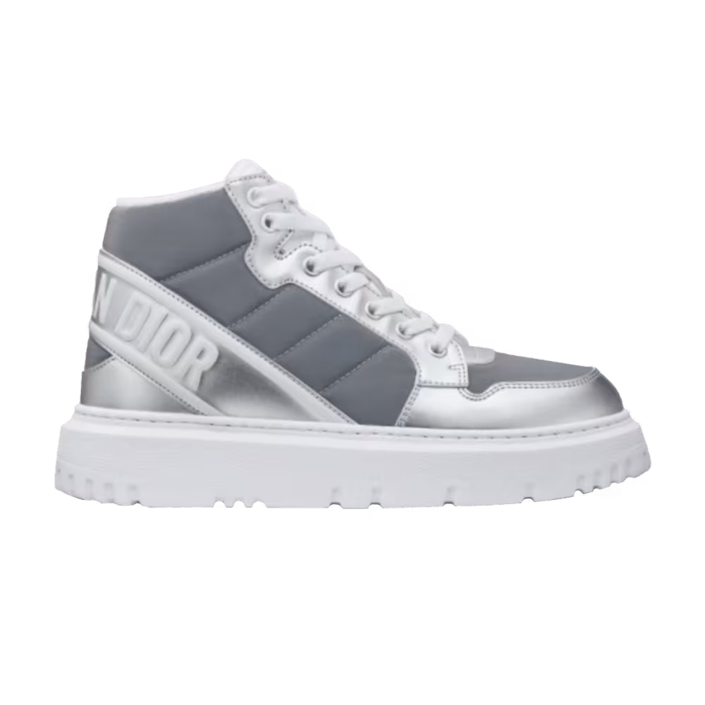 Dior Women's D-Player Quilted Nylon - Silver Reflective