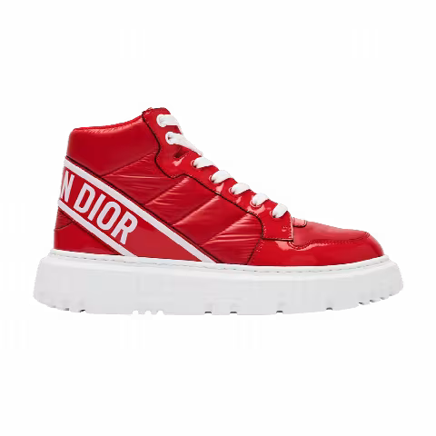 Dior Wmns D-Player 'Quilted Nylon - Red'