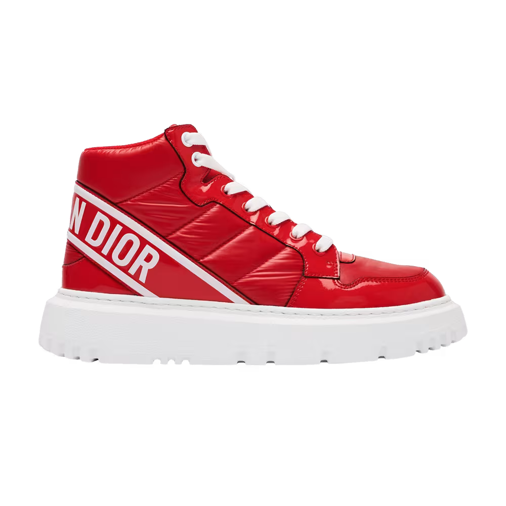 Dior Women's D-Player Quilted Nylon - Red