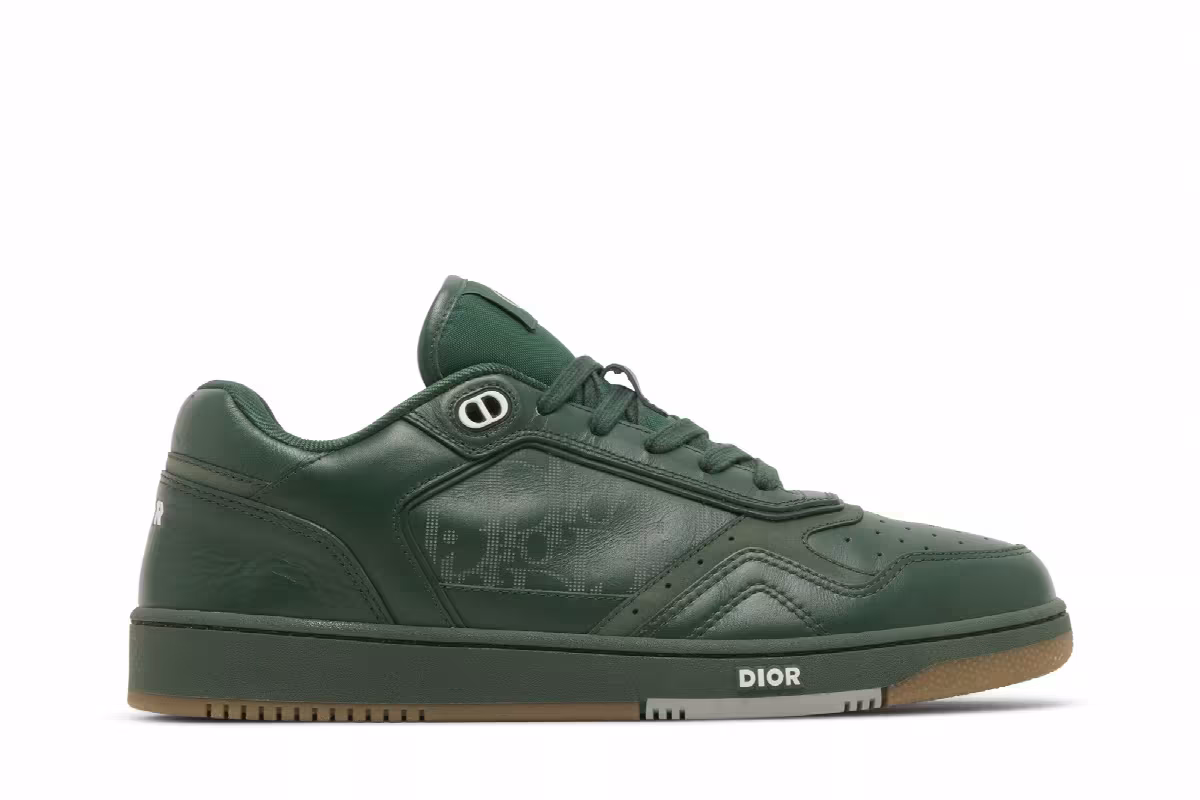Dior B27 Low Dior Oblique - Green Gum, view 2