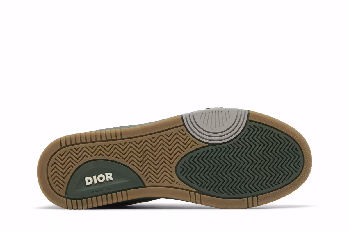 Dior B27 Low Dior Oblique - Green Gum, view 5
