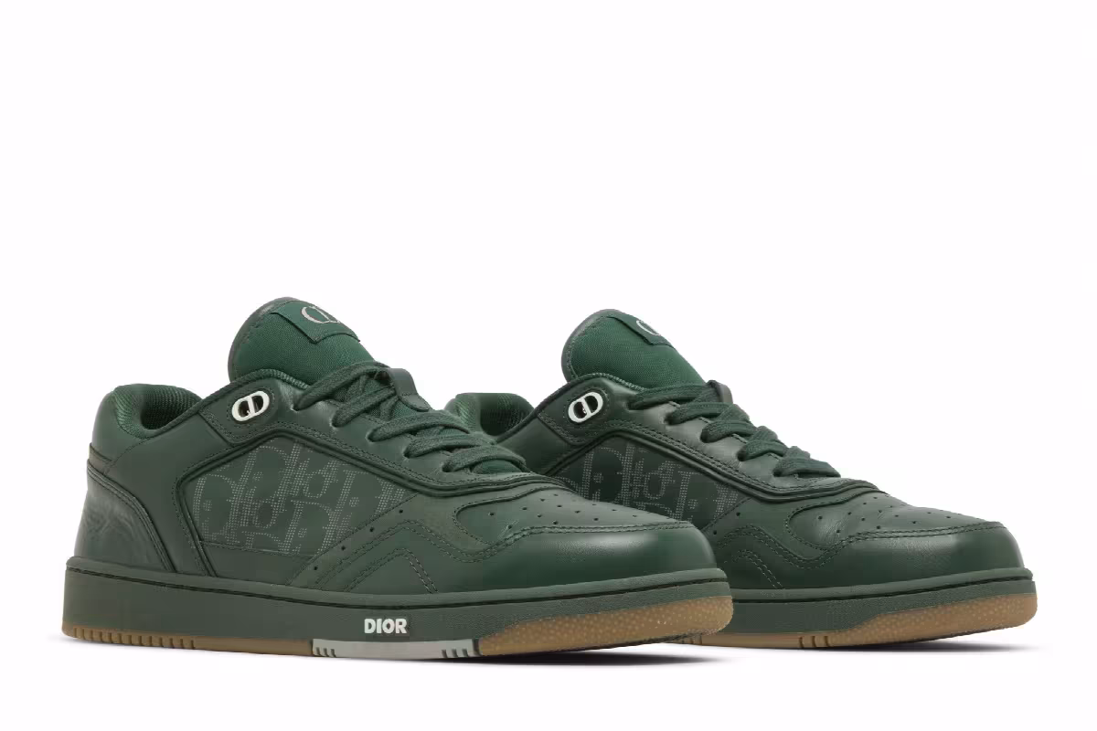 Dior B27 Low Dior Oblique - Green Gum, view 9