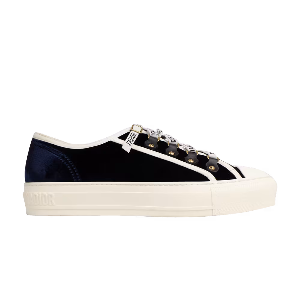 Dior Women's Walk'N'Dior Velvet Low NDior Velvet Low Deep Blue