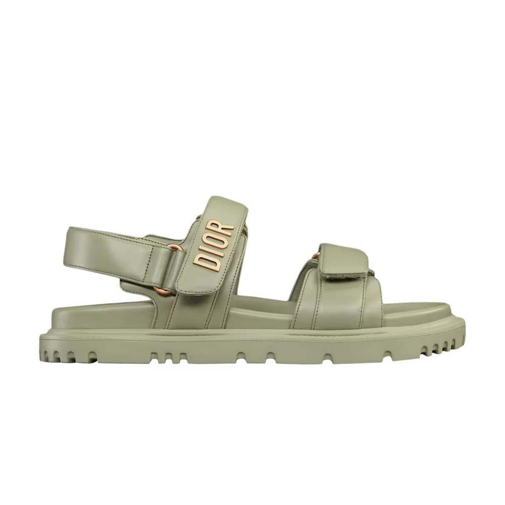 Dior Women's Dioract Sandal Pastel Peyote Green