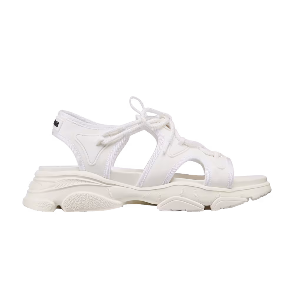 Dior Women's D-Connect Sandal White