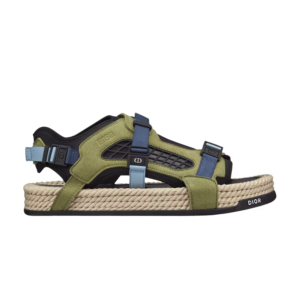 Dior Atlas Sandal Green Beige