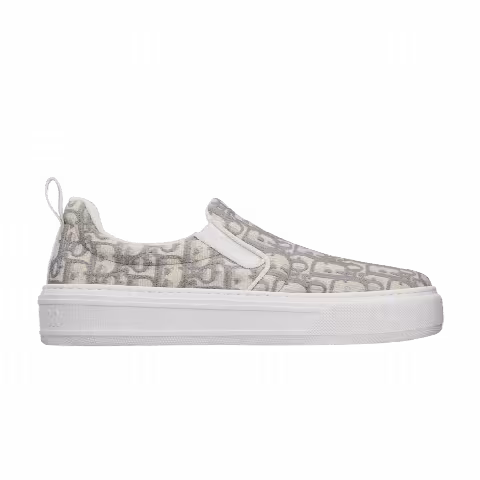 Dior Wmns Solar Slip-On 'Dior Oblique - Grey Stone'