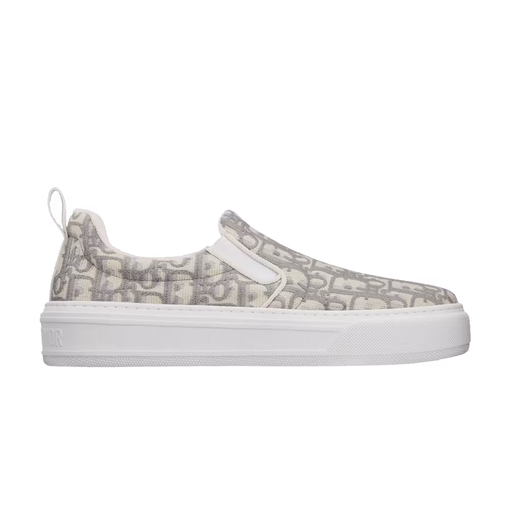 Dior Women's Solar Slip-On Dior Oblique - Grey Stone