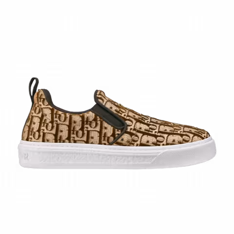 Dior Wmns Solar Slip-On 'Dior Oblique - Bronze'