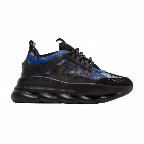 Versace Chain Reaction 'Barocco Print - Black Lapis'