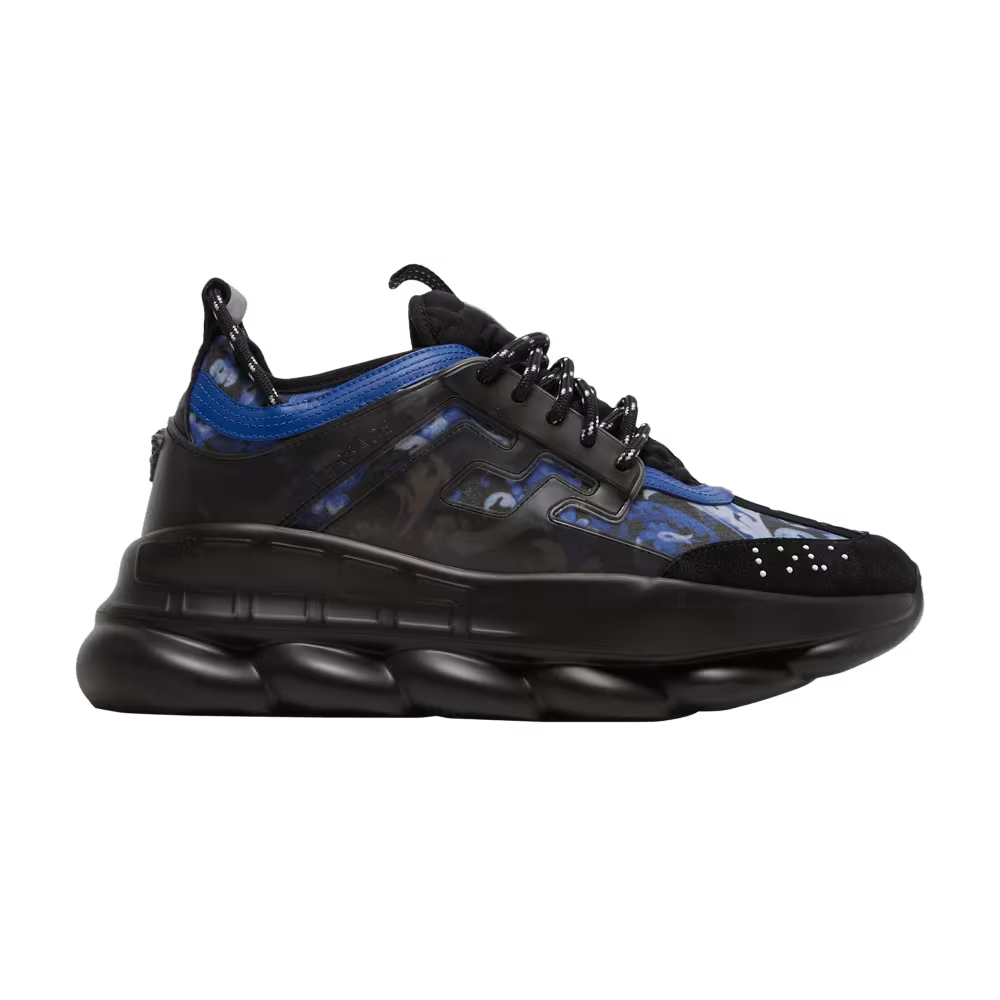 Versace Chain Reaction Barocco Print - Black Lapis