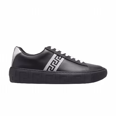 Versace Greca Sneaker 'Black Silver'