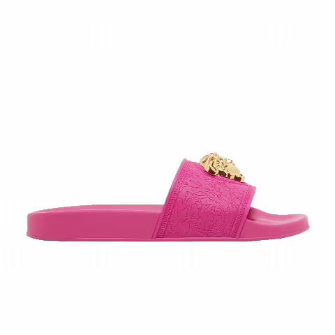 Versace Wmns Palazzo Pool Slides 'Fuchsia'
