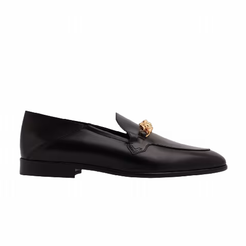 Versace La Medusa Chain Loafer 'Black'