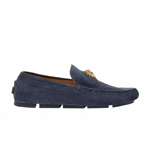 Versace La Medusa Driver Loafer 'Navy'