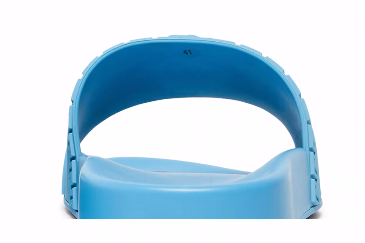 Versace Palazzo Medusa Pool Slide Blue, view 8