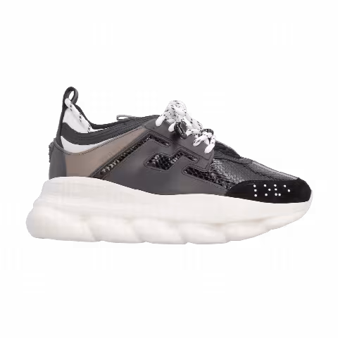 Versace Wmns Chain Reaction 'Black White'