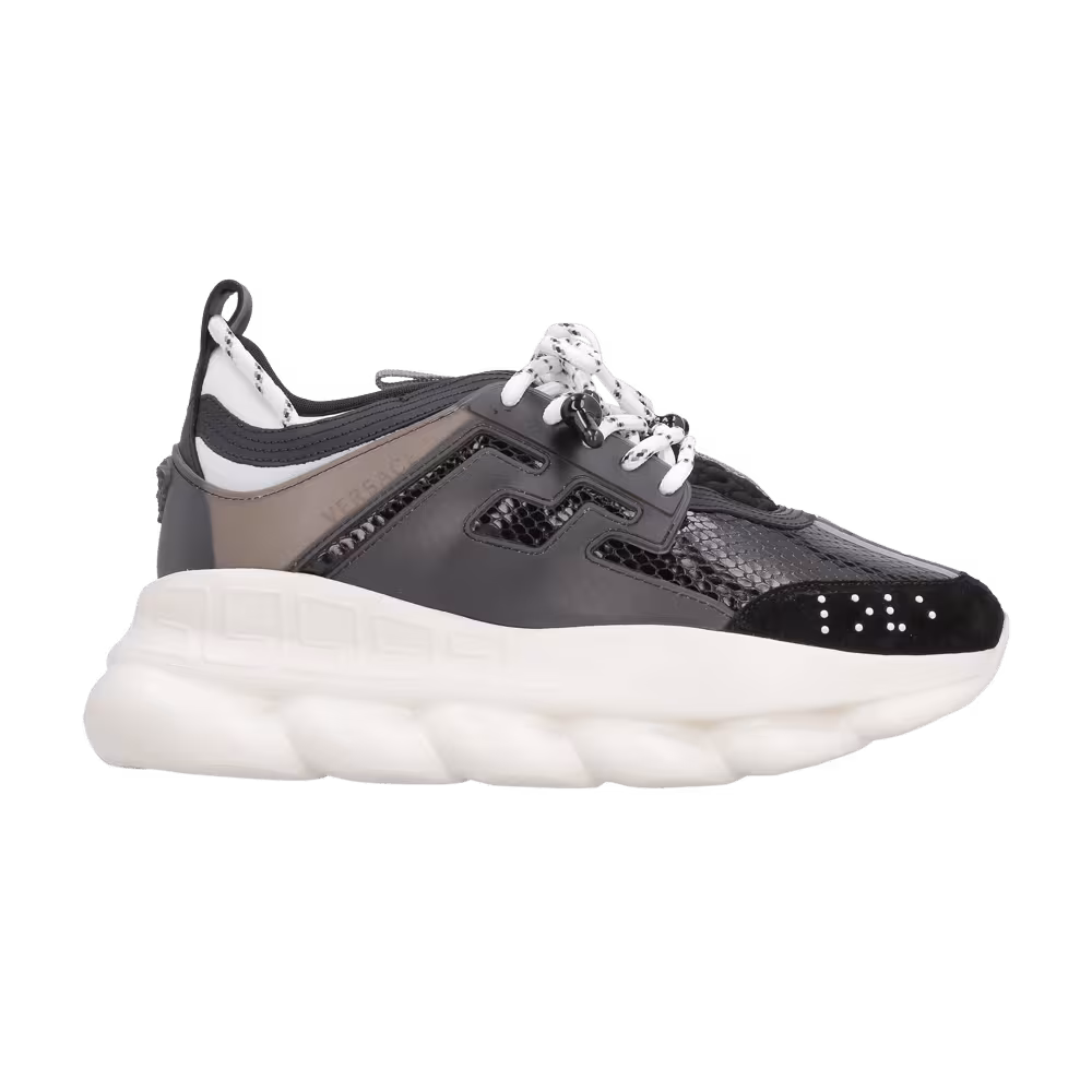 Versace Women's Chain Reaction Black White