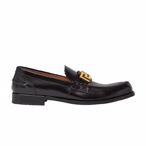 Versace Greca Loafer 'Black Gold'