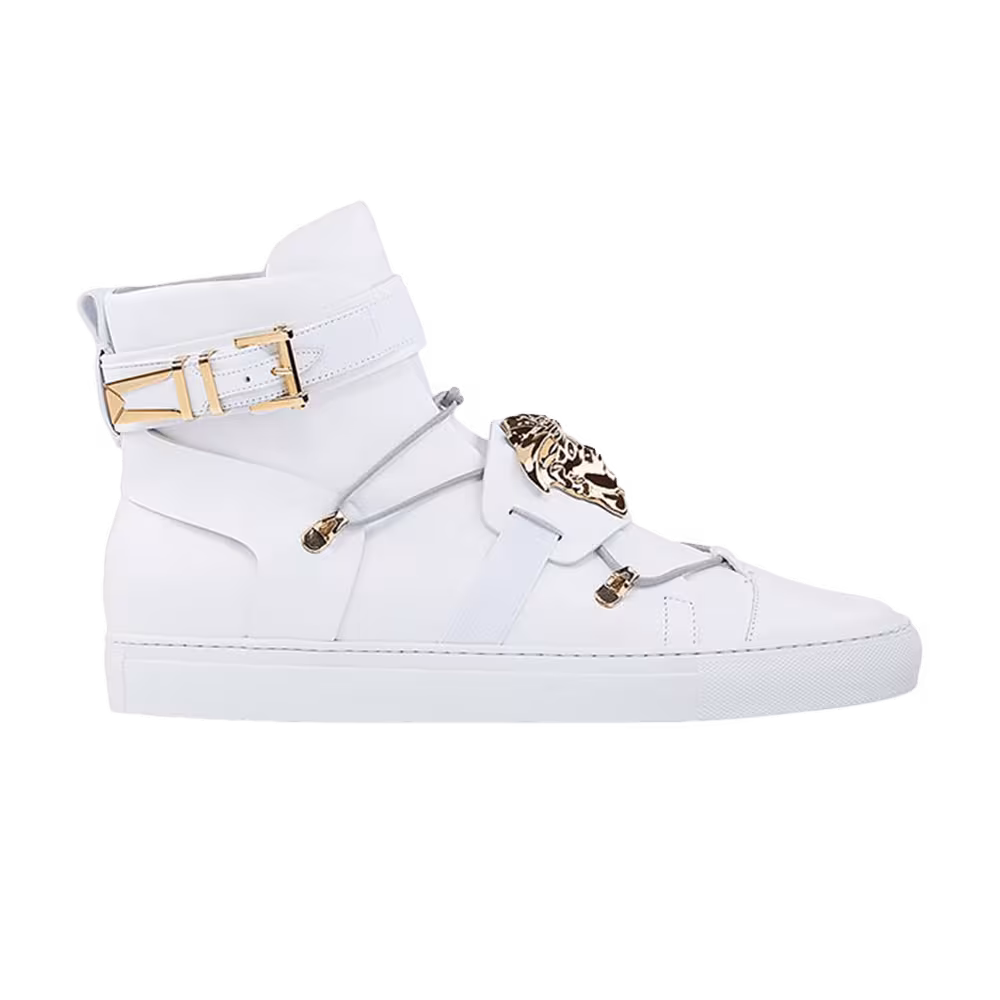 Versace Signature Medusa High White Gold