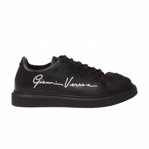 Versace Medusa Low 'Gianni Versace Signature Print - Black'