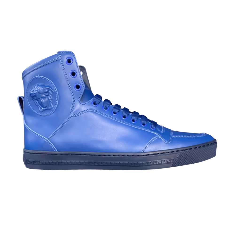 Versace Medusa Palazzo High Bluette