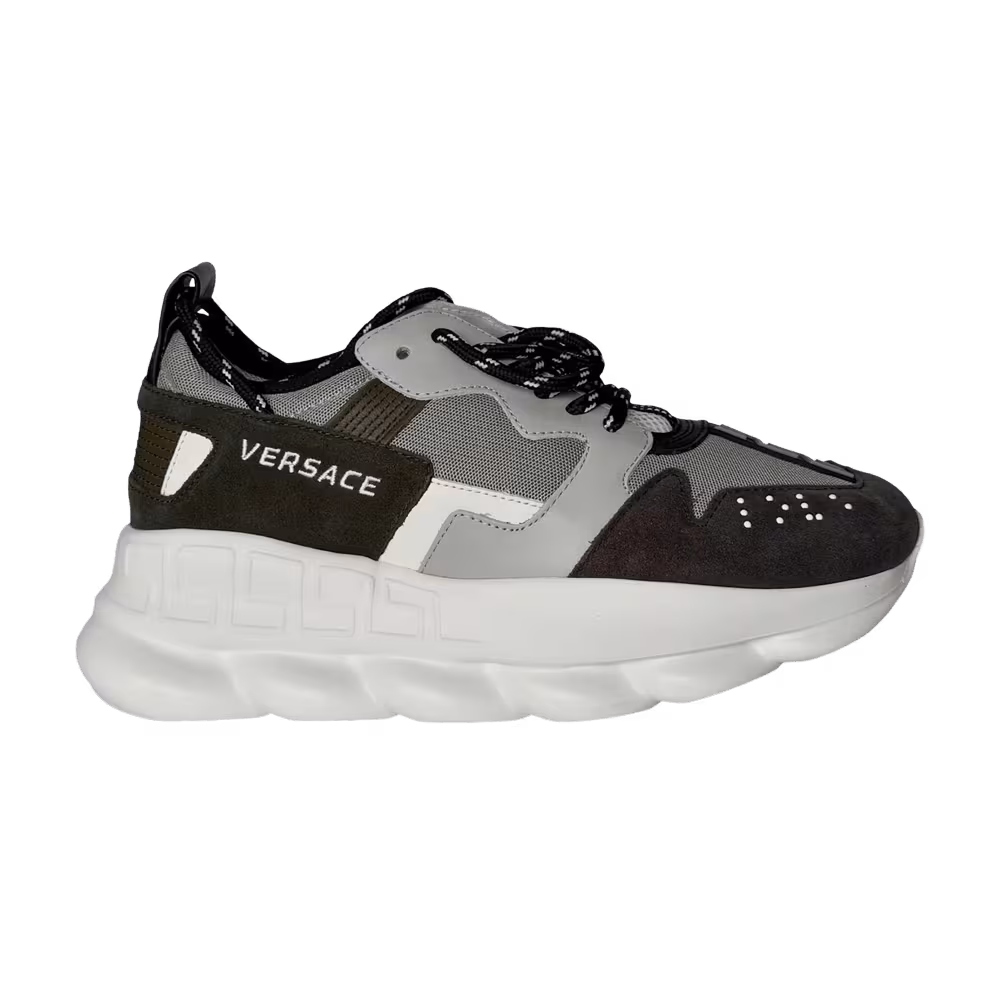 Versace Chain Reaction Grey White
