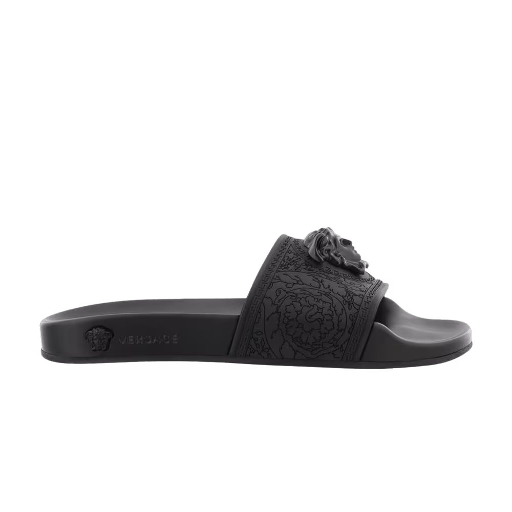 Versace Women's Baroque Medusa Slide Black