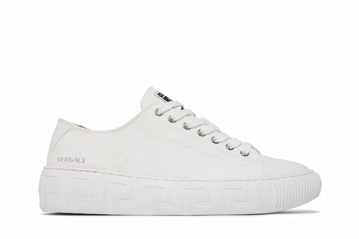 Versace Greca Low White, view 2