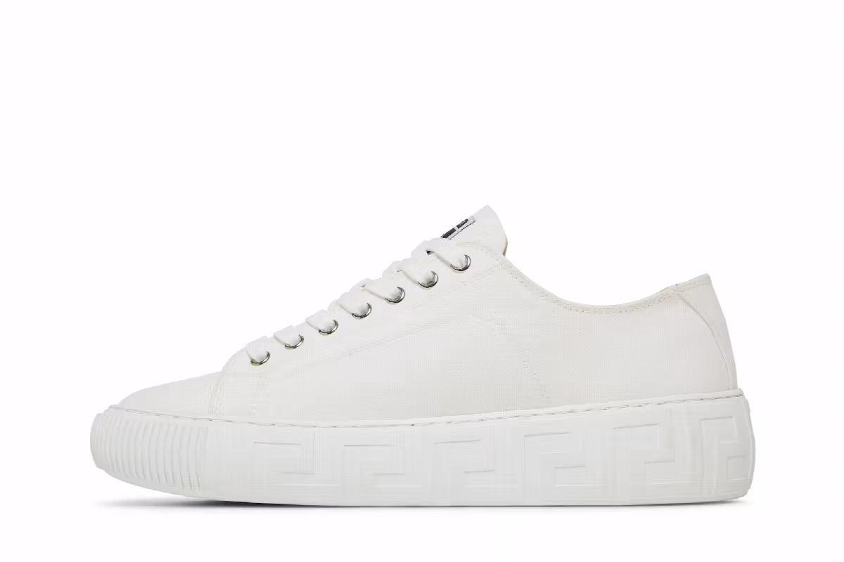 Versace Greca Low White, view 4