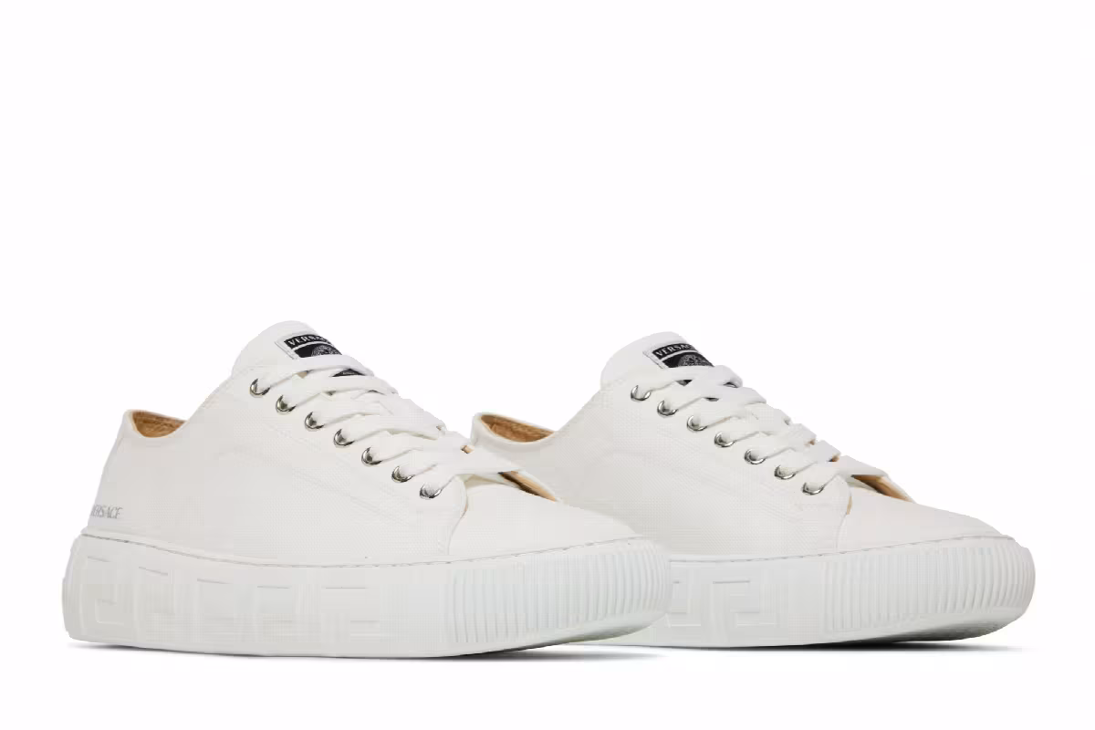 Versace Greca Low White, view 9