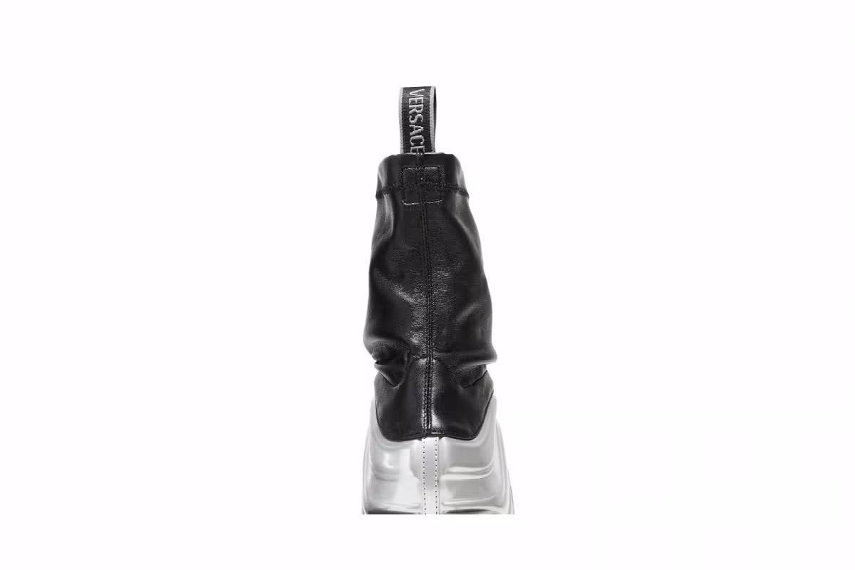 Versace Solare Boots Silver Black, view 8