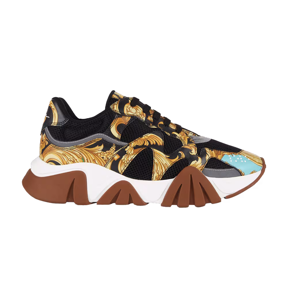 Versace Squalo Barocco Print