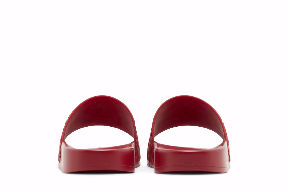 Versace Pool Slide La Greca - Red, view 7