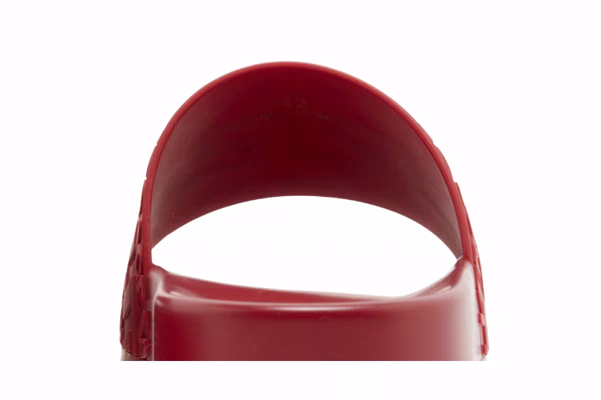 Versace Pool Slide La Greca - Red, view 8
