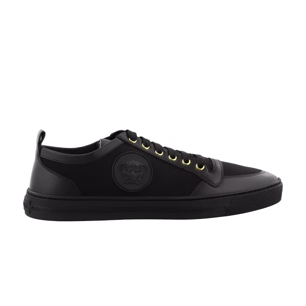 Versace Medusa Sneaker Black Gold