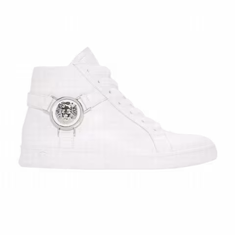 Versace Wmns Versus High 'White Nickel'