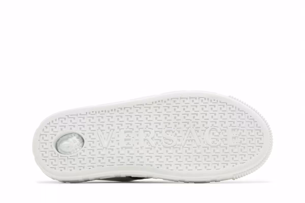 Versace Women's Greca Low White Black, view 5