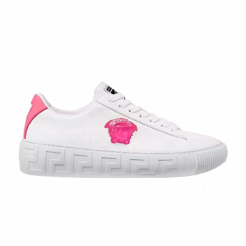 Versace Wmns Greca 'White Pink Medusa'